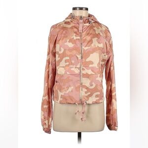 Love Tree Pink Camo Rain Jacket Size Medium